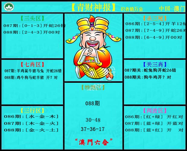 088期青财神[图]